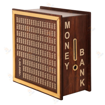 Wooden Piggy Bank ..